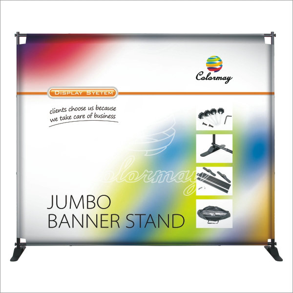 Jumbo Banner Stand